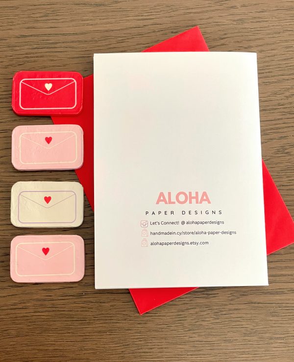 Anniversary Card | Valentine's Day Card | "I’m So Glad We Matched" | Matchbox and Matchstick Design - Image 3