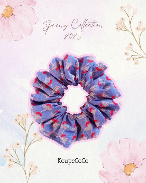 Spring Scrunchies - 6pcs set - Image 2