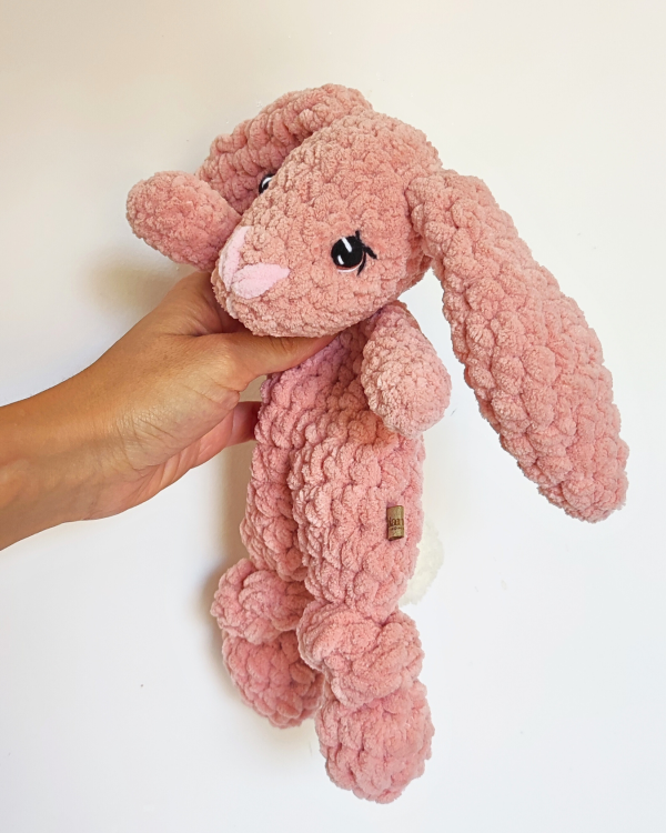 Snuggly Crocheted Mini Bunny Lovey - Image 2
