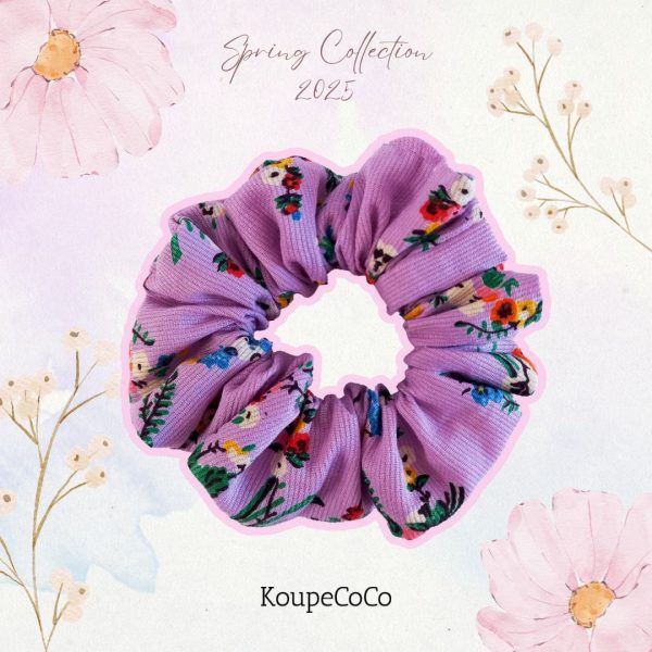 Spring Scrunchies - 6pcs set - Image 3