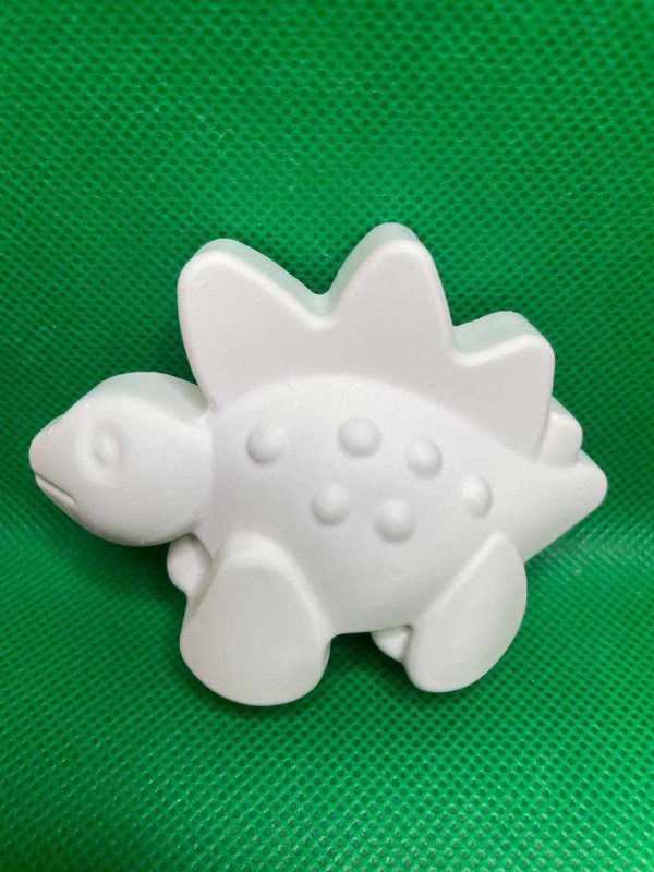 Ceramic Gypsum Stegosaurus Dinosaur
