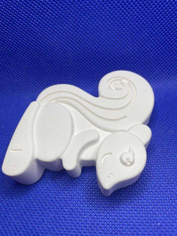 Ceramic Gypsum Squirrel