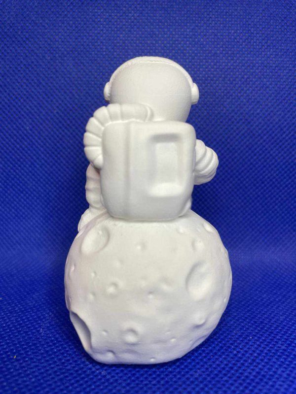 Ceramic Gypsum 3D Astronaut
