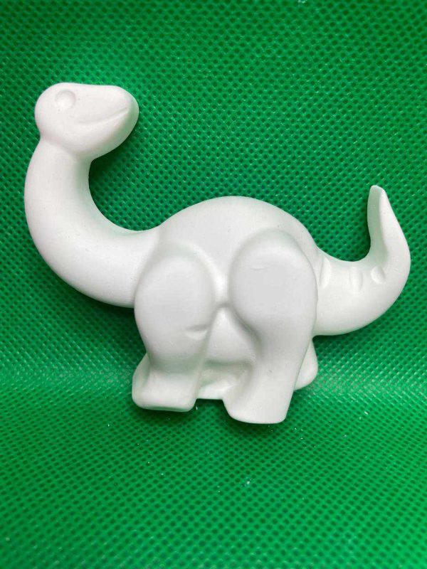 Ceramic Gypsum Brontosaurus Dinosaur