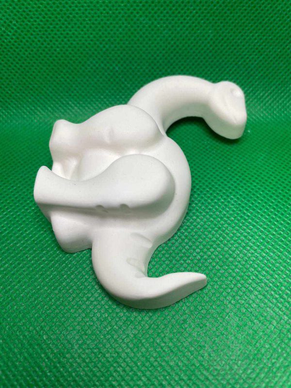 Ceramic Gypsum Brontosaurus Dinosaur