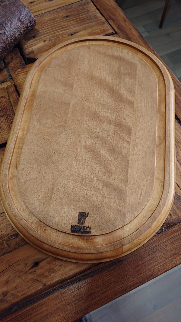 Pine wood serving/cutting board - Image 5