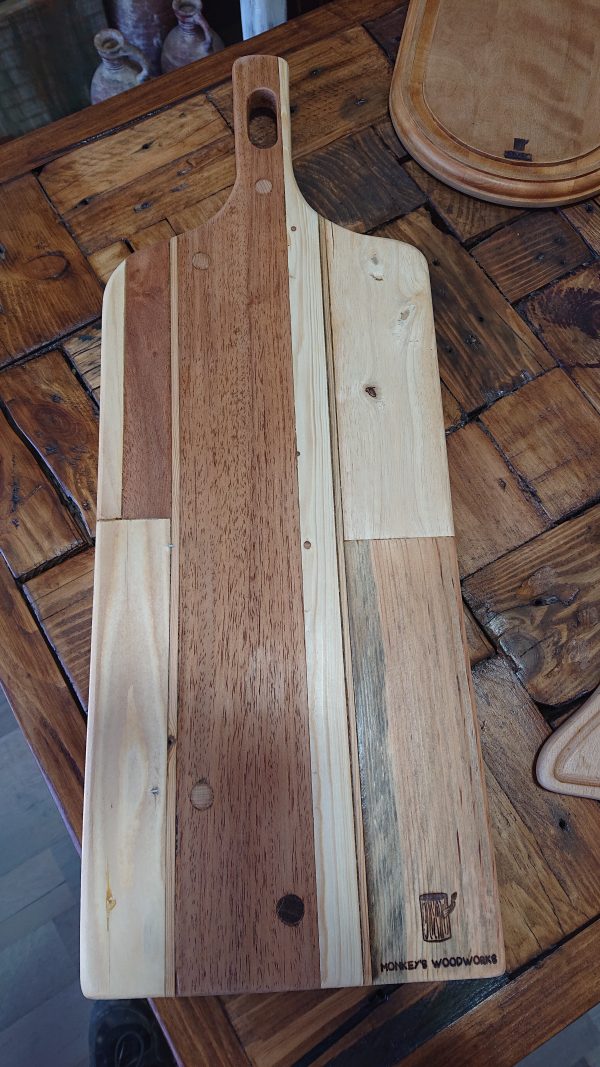 Unique multi-wood serving board - Image 5