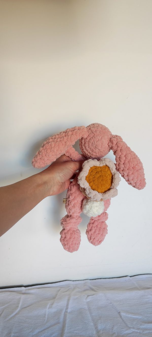 Snuggly Crocheted Mini Bunny Lovey - Image 5
