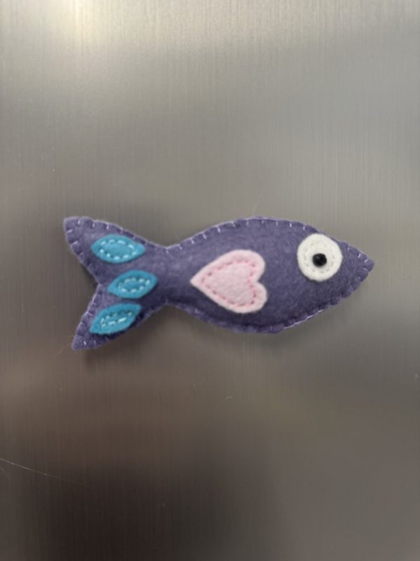Whimsical Felt Fish Magnets-6 variations - Image 5