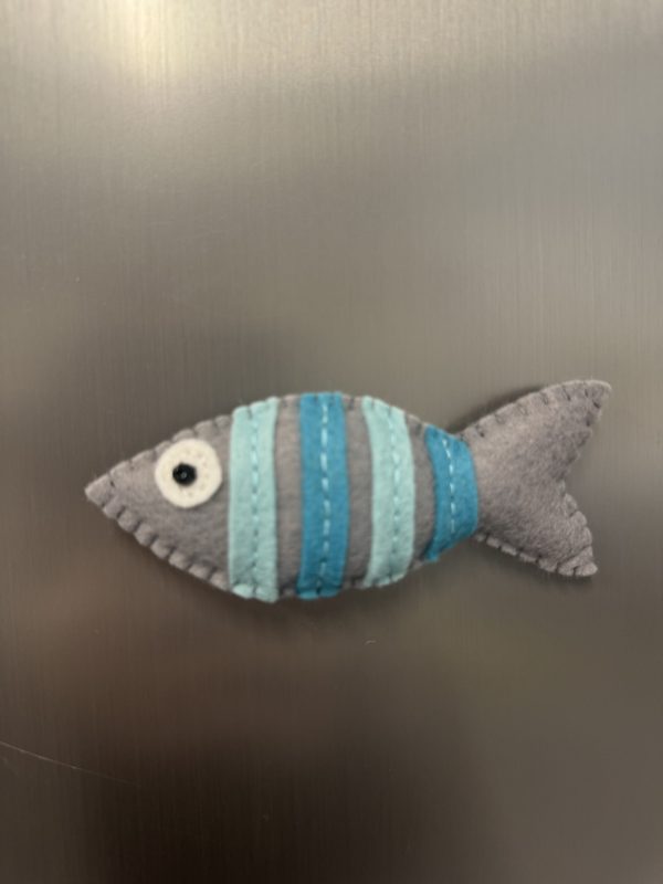Whimsical Felt Fish Magnets-6 variations - Image 4