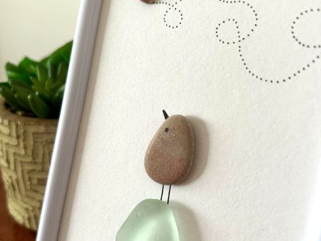 Seaglass and Pebble Art
