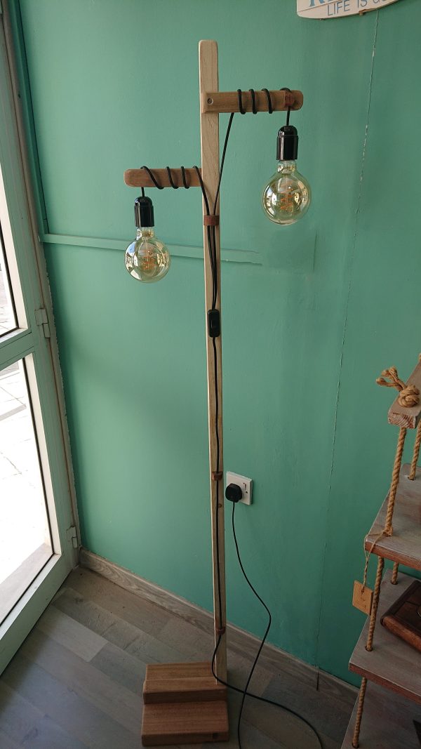 Dual bulb, free standing floor lamp - Image 5