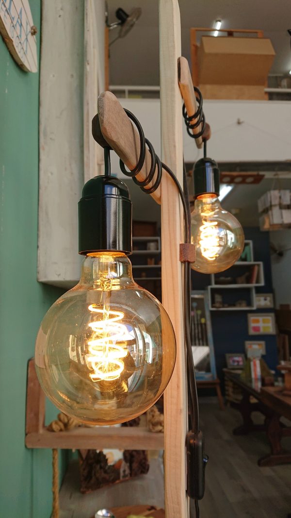 Dual bulb, free standing floor lamp - Image 11