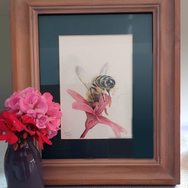Honeybee Painting Front View