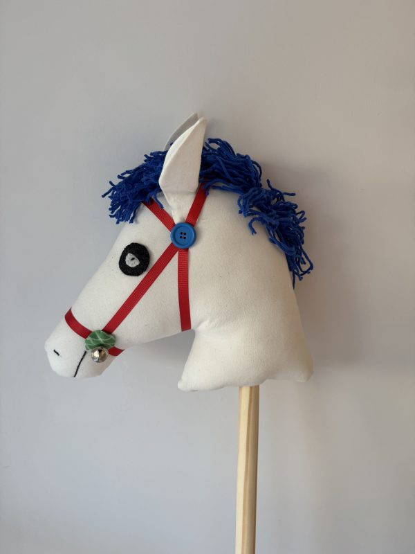 Exquisite Handmade Hobby Horse - Magical Wooden Stick Horse Toy for Imaginative Kids - Image 2