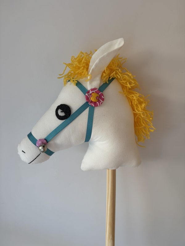 Exquisite Handmade Hobby Horse - Magical Wooden Stick Horse Toy for Imaginative Kids - Image 2