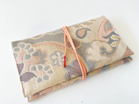 pastel floral tobacco pouch