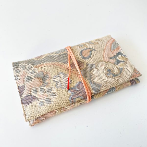 pastel floral tobacco pouch