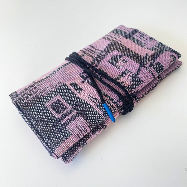 purple tobacco pouch side