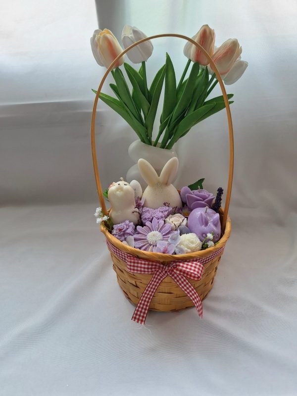 Easter candle basket🐣🐤🪷🌸🪻