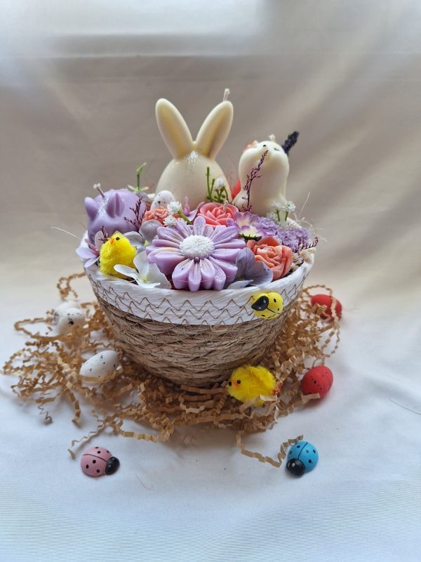 Easter candle basket 3🐣🐤🪷🌸🪻
