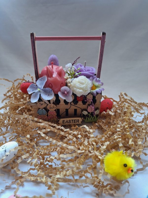 Easter candle basket mini 5🐣🐤🪷🌸🪻 - Image 3
