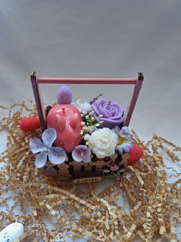 Easter candle basket mini 5🐣🐤🪷🌸🪻 - Image 2