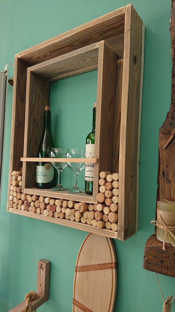 Stunning wine bottle and cork display frame wall art - Image 10